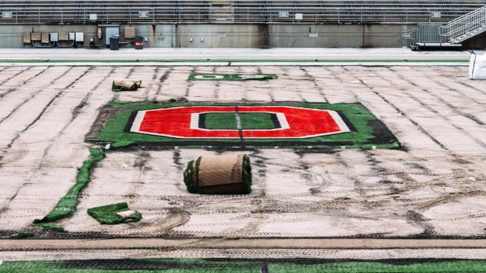 Ohio Stadium turf